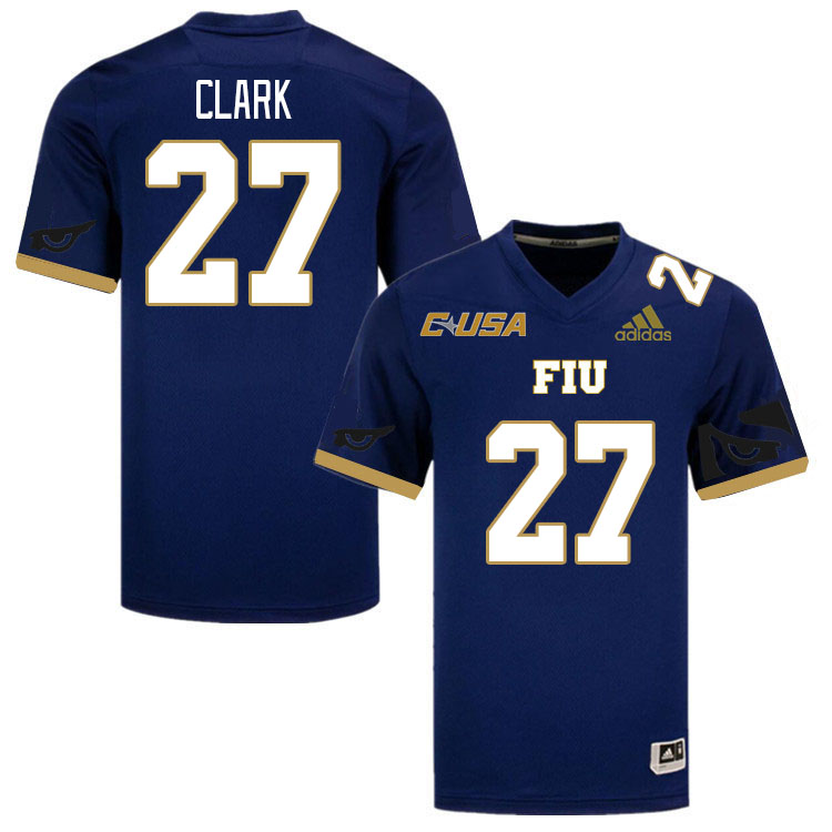 Men-Youth #27 Mister Clark Florida International Panthers College Football Jerseys Stitched Sale-Nav